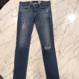 AG Adriano Goldschmied legging angle jeans size 25